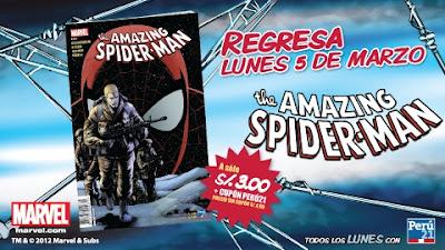 Y con Spider-man son 3 a la semana