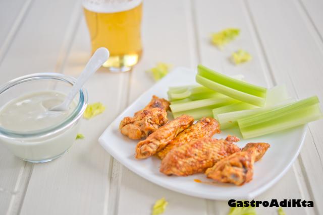 Alitas de pollo buffalo