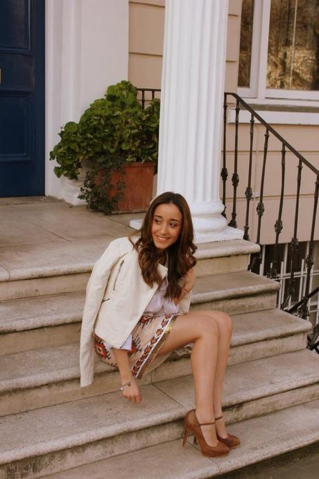 Paillettes & Leather Jacket