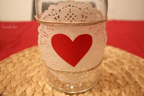 DIY: Centros de mesa con tarros de vidrio