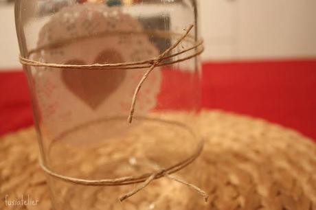 DIY: Centros de mesa con tarros de vidrio