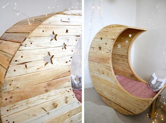 Quiero dormir en una cuna-luna