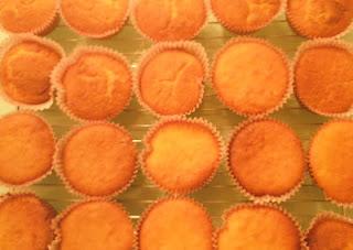 Cupcakes de vainilla