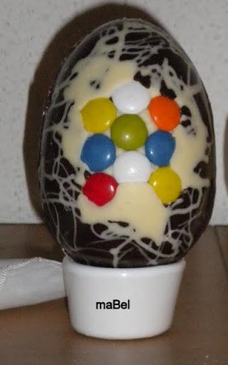 Huevo de pascua de colores