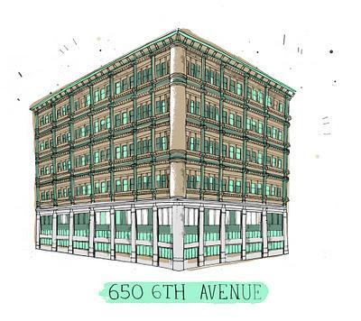 Buildings in New York by James Gulliver Hancock