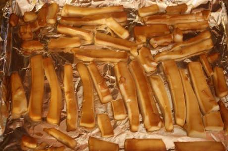 Tofu horneado Fajitas de tofu