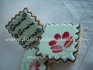 Galletas  decoradas....con mensaje!