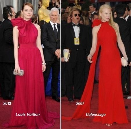 Parecidos razonables: Emma Stone y Nicole Kidman en los Oscars