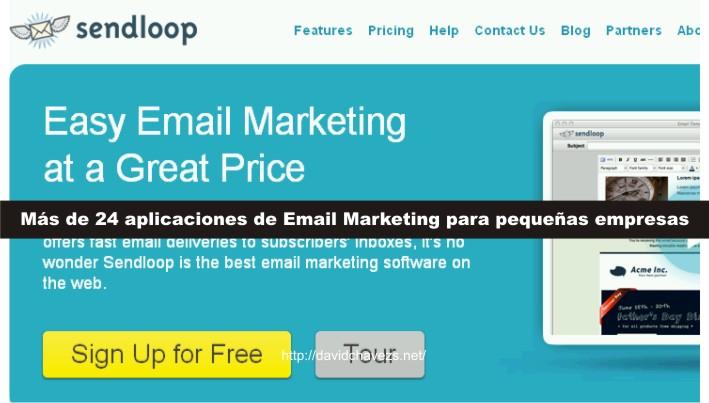 Más de 24 aplicaciones de Email Marketing para pequeñas empresas