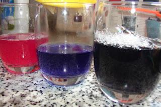 Pruebas de colores: experimentando en casa y en la escuela
