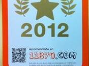 mejores restaurantes 2012 Madrid según usuarios 11870.com