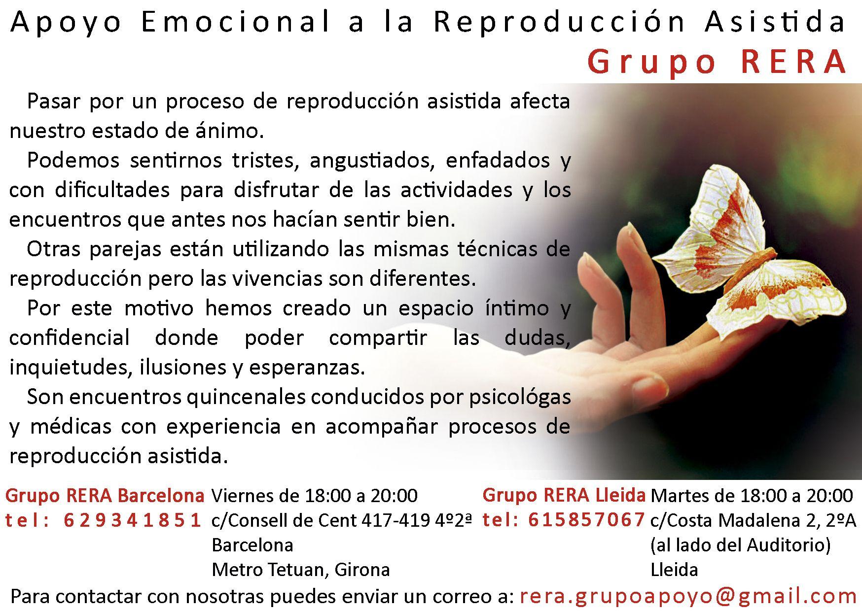 Grupo de apoyo emocional a la reproducción asistida en Barcelona