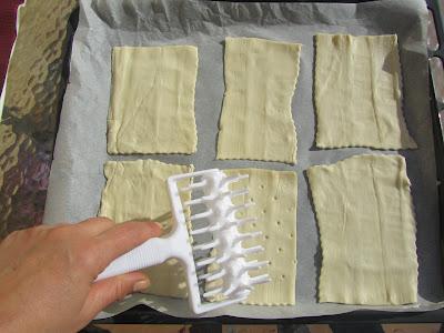 Milhojas de almendra