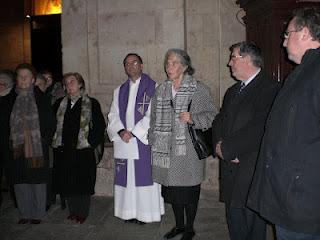SANTA BONIFACIA, INMORTALIZADA EN PLACA DE LA IGLESIA DE LA CLERECÍA DE SALAMANCA