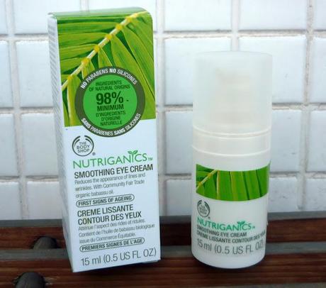 Smoothing Eye cream de The Body Shop (NUTRIGANICS)