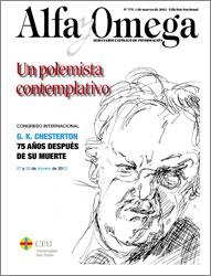 Congreso Internacional G.K. Chesterton. 75 años después de su muerte. ESPECIAL DE ALFA Y OMEGA (http://www.alfayomega.es/Revista/2012/775/01_enportada1.php)