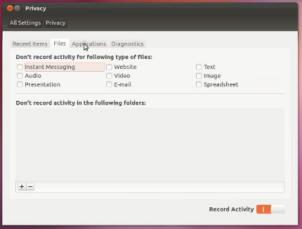 privacy Disponible Ubuntu 12.04 Beta 1