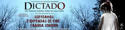 Concurso banda sonora y 2 entradas de cine para Dictado