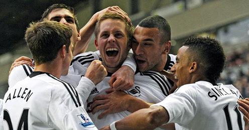 Sigurdsson le da la victoria al Swansea!