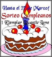 Concurso Cumpleaños del blog La voz de Astarielle