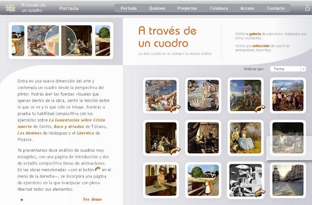 A través de un cuadro: interactua con la pintura