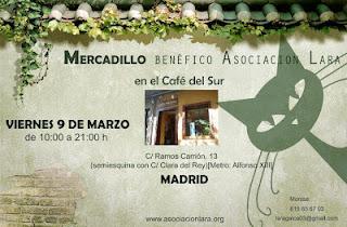 CAFÉ DEL SUR, nuevo mercadillo benéfico enMadri...