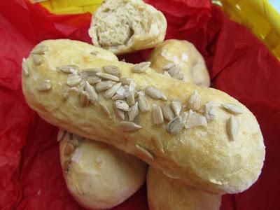 Mini-baguettes de pipas