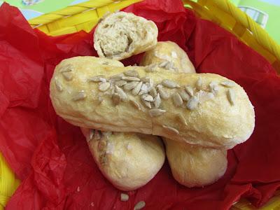 Mini-baguettes de pipas