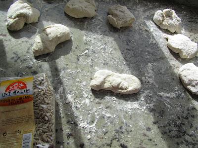 Mini-baguettes de pipas