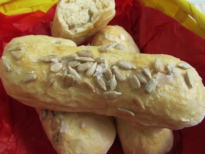 Mini-baguettes de pipas