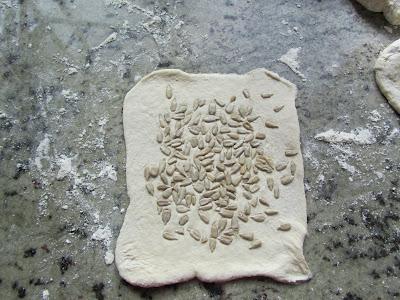 Mini-baguettes de pipas