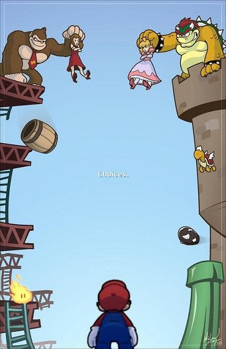 La decisión más difícil de Mario Bros