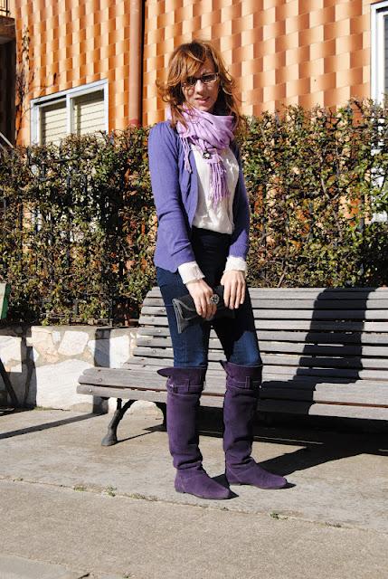 Purple + purple + purple