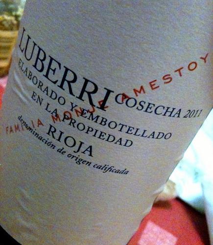 Luberri cosecha 2011