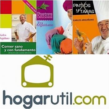 Participa en nuestro concurso patrocinado por Hogarutil.com y gana libros de Karlos Arguiñano