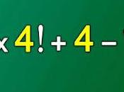 Cuatro cuatros... algo