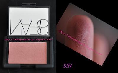 Blushes Swatches I - NARS