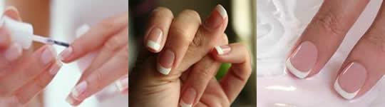 manicura francesa