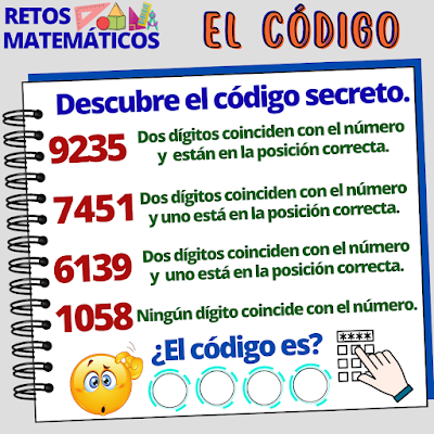 MateRecreativa, Matemática Recreativa, Matemáticas Divertidas, Clases divertidas, Juegos Divertidos, Juegos de números, Descubre el número, El número oculto, Picas y Fijas,  Acertijos, Acertijos numéricos, Desafíos matemáticos, Retos matemáticos, Problemas matemáticos, Problemas de lógica, Problemas de ingenio, Lógica, Lógica matemática, MatesDivertidas