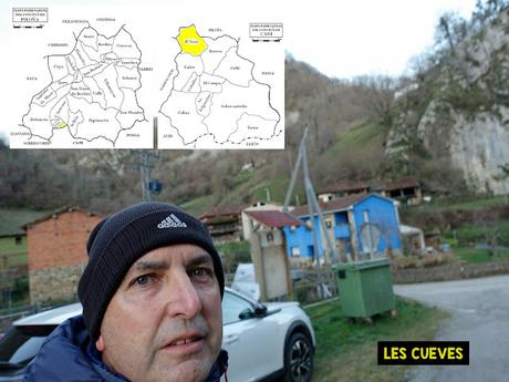 Les Cueves-La Carbazosa-Les Llombes-Picu la Carba-Pumarín