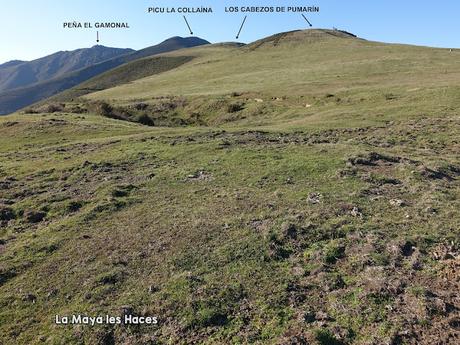 Les Cueves-La Carbazosa-Les Llombes-Picu la Carba-Pumarín