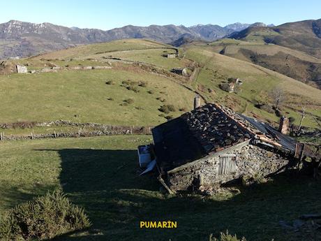Les Cueves-La Carbazosa-Les Llombes-Picu la Carba-Pumarín