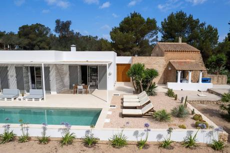 Can Corda ofrece casas vacacionales de estilo mediterráneo en Es Cap de Barbaria, Formentera