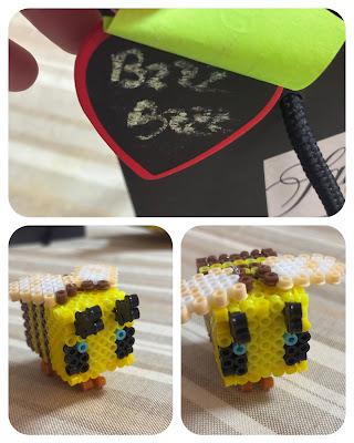 Abeja Hama Beads 3d