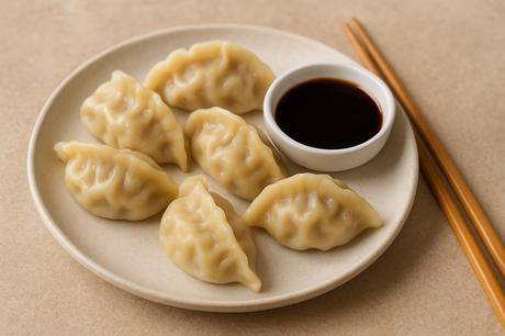 🥟 Dumplings Chinos Caseros (Jiaozi) – Receta Tradicional Paso a Paso