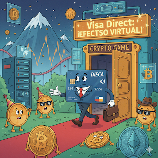Visa Direct y las Stablecoins, cuando la “estafa piramidal” se viste de traje