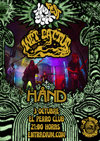 Wet Cactus y Hånd en El perro de la parte de atrás del coche