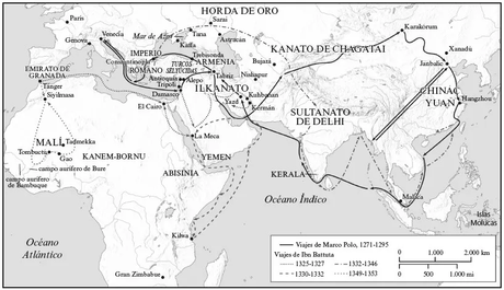 Cómo el mundo creó Occidente mundo conectado c 1300