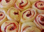 Chinoise queso crema mermelada frambuesa