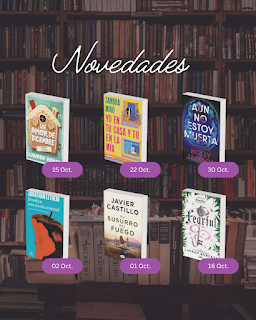 Novedades Literarias de Octubre - 2025 Novedades Literarias de Octubre - 2025